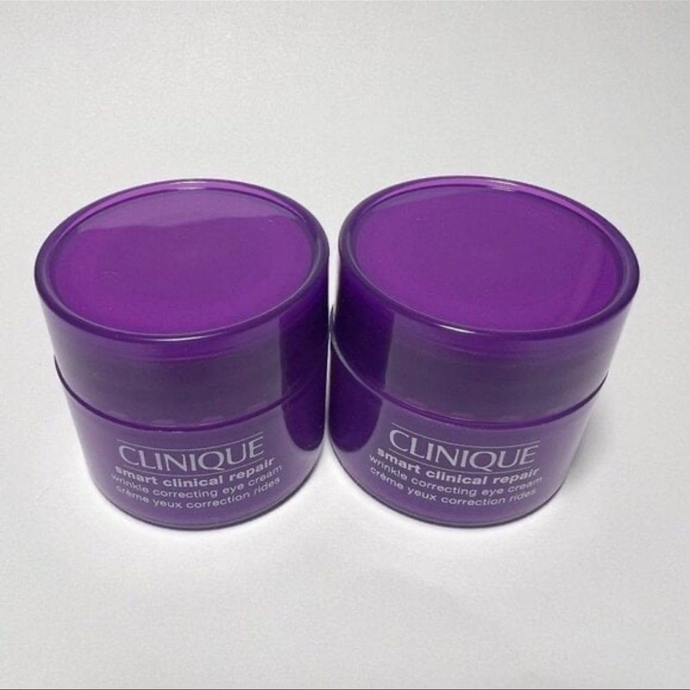 Clinique Smart Clinical Repair Wrinkle Correcting Eye Cream 0.5 oz * 2 Full Size